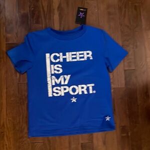 Vibrant Blue Cheer Sport Tee Short Sleeve